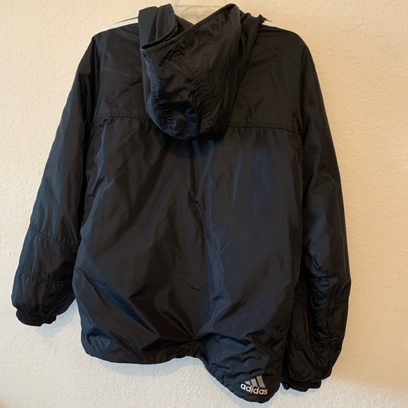 Adidas reversible heavy puffer jacket Y2K - Picture 7 of 8